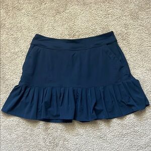 Under Armour Blue Ruffled Athletic Skort